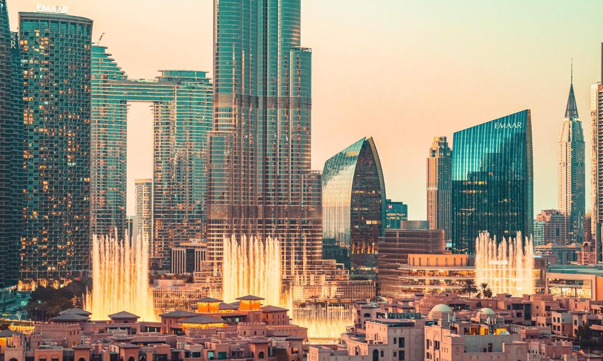 Elite Royal Apartment - Panoramic Full Burj Khalifa, Fountain & Skyline View - Baron ドバイ エクステリア 写真