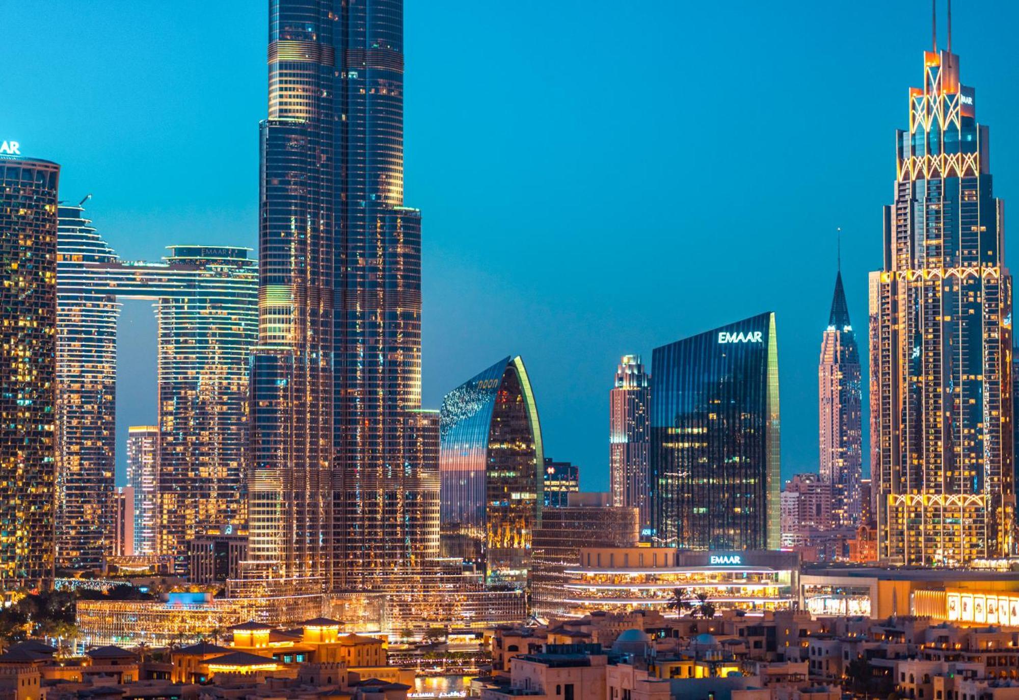 Elite Royal Apartment - Panoramic Full Burj Khalifa, Fountain & Skyline View - Baron ドバイ エクステリア 写真